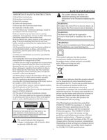 Westinghouse EW39T5KW TV Operating Manual