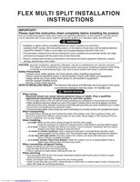 LG LMAN095HVT Air Conditioner Unit Operating Manual