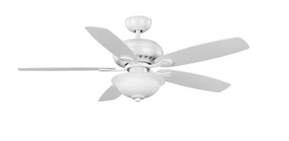 Hampton Bay Southwind II 52 in. 50270 Indoor LED Matte White Ceiling Fan