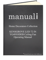 Home Decorators Collection KENSGROVE LED 72 IN YG493ODEB Ceiling Fan Operating Manual