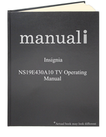 Insignia NS19E430A10 TV Operating Manual