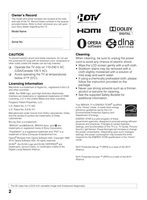 Sony KDL55EX640 TV Operating Manual