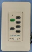 Kichler 2AQZU-18009 3 Speed Wired Wall Controller Ceiling Fan Remote Control