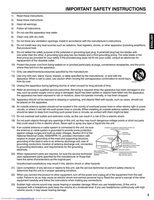 Hitachi L40A105 TV Operating Manual