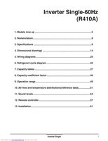 LG LSN161HSV Air Conditioner Unit Operating Manual