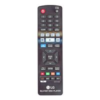 LG AKB75135301 Blu-ray Remote Control