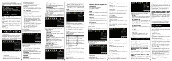 RCA LED60B55R120Q TV Operating Manual