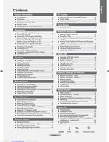 Samsung LN52A650A1F TV Operating Manual