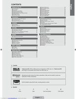 Samsung HLR5668W HLR6167WXXAA HLR6168W Satellite Receiver Operating Manual