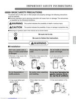 LG LP0814WNR Air Conditioner Unit Operating Manual