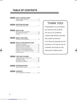 LG LP0817WSR Air Conditioner Unit Operating Manual