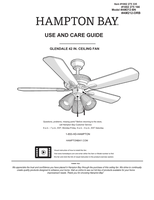 Hampton Bay AM212-BN AM212-ORB (22 pages) Ceiling Fan Operating Manual