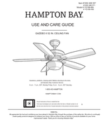 Hampton Bay YG188-BN YG188-WB (21 pages) Ceiling Fan Operating Manual