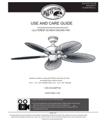 Hampton Bay HAMPTON BAY 32711 (30 pages) Ceiling Fan Operating Manual