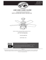 Hampton Bay 91146 46-NS (30 pages) Ceiling Fan Operating Manual