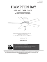 Hampton Bay 52101 52-AVAL (26 pages) Ceiling Fan Operating Manual