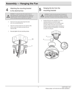 Hampton Bay 24816-021 (15 pages) Ceiling Fan Operating Manual