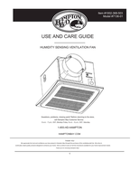 Hampton Bay 7136-01 (24 pages) Ceiling Fan Operating Manual