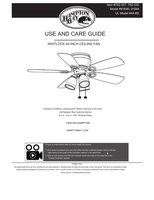 Hampton Bay 91646 91644 44-BS (24 pages) Ceiling Fan Operating Manual