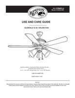 Hampton Bay AG524-WH (20 pages) Ceiling Fan Operating Manual