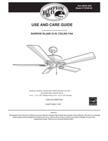 Hampton Bay YG529-NI (20 pages) Ceiling Fan Operating Manual