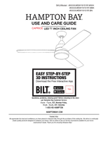 Hampton Bay HAMPTON BAY CAPRICE SW19151R MWH (20 pages) Ceiling Fan Operating Manual