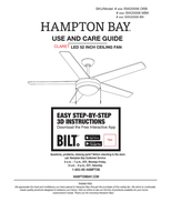 Hampton Bay HAMPTON BAY CLARET (18 pages) Ceiling Fan Operating Manual