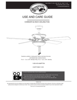 Hampton Bay 68131 (15 pages) Ceiling Fan Operating Manual