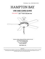 Hampton Bay HAMPTON BAY EDELWEISS (19 pages) Ceiling Fan Operating Manual