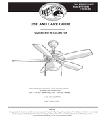 Hampton Bay YG188-NI YG188-WH (20 pages) Ceiling Fan Operating Manual