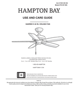 Hampton Bay YG187-BN (20 pages) Ceiling Fan Operating Manual