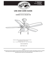 Hampton Bay YG188-BN YG188-WB (20 pages) Ceiling Fan Operating Manual