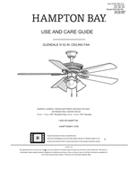 Hampton Bay AK338-FB AK338-MBK AK338-WH (17 pages) Ceiling Fan Operating Manual