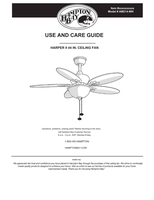 Hampton Bay AM214-WH (22 pages) Ceiling Fan Operating Manual