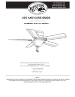 Hampton Bay YG204C-BN YG204C-ORB (18 pages) Ceiling Fan Operating Manual