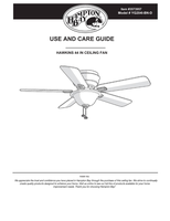 Hampton Bay YG204I-BN-D (18 pages) Ceiling Fan Operating Manual