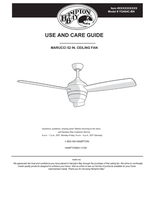 Hampton Bay YG464C-BN (22 pages) Ceiling Fan Operating Manual