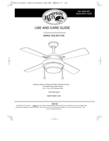 Hampton Bay HE-12026 (28 pages) Ceiling Fan Operating Manual