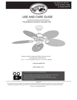 Hampton Bay 72560 72566 48-PB (28 pages) Ceiling Fan Operating Manual