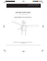 Hampton Bay RDB9144-WH BN ORB (24 pages) Ceiling Fan Operating Manual