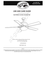 Hampton Bay AL975-BN (20 pages) Ceiling Fan Operating Manual