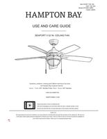 Hampton Bay YG991-MBK YG991-MWH (18 pages) Ceiling Fan Operating Manual