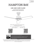 Hampton Bay 52-STAN 92395 (34 pages) Ceiling Fan Operating Manual