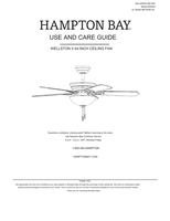 Hampton Bay 52044 EF200E-44 (30 pages) Ceiling Fan Operating Manual