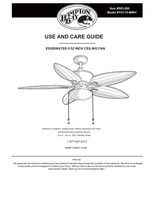 Hampton Bay YG115-MWH (19 pages) Ceiling Fan Operating Manual