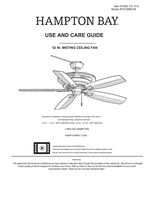 Hampton Bay YG188M-NI (27 pages) Ceiling Fan Operating Manual