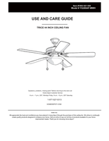 Hampton Bay YG269AP-MWH (22 pages) Ceiling Fan Operating Manual