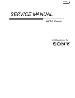 Sony AZ1-L (42 pages) TV Service Manual