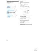 Sony KD-55X7002F 49X7002F 43X7002F (24 pages) TV Operating Manual