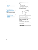 Sony KD-65X7000F 55X7000F 49X7000F 43X7000F (40 pages) TV Operating Manual